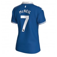 Everton Dwight McNeil #7 Fotballklær Hjemmedrakt Dame 2023-24 Kortermet